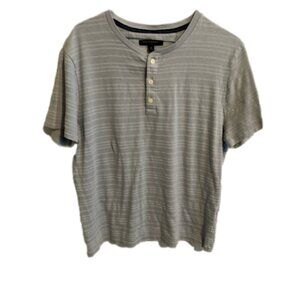 Banana Republic Light Baby Blue Men’s Casual Shirt-Size Medium